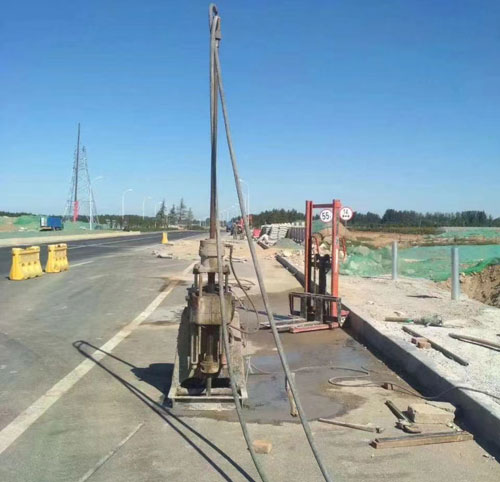 河东区街道公路高聚物注浆加固